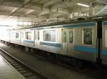 モハ208-50、大崎にて