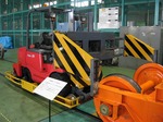 台車移動機「くわがたくん」