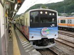 四季彩の拝島行き回送、青梅にて